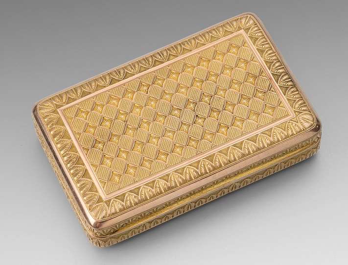 A 19th Century Austrian Two-Colour Gold Box